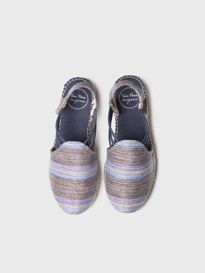 Espadrilles met elastische bandjes | NOA-HV