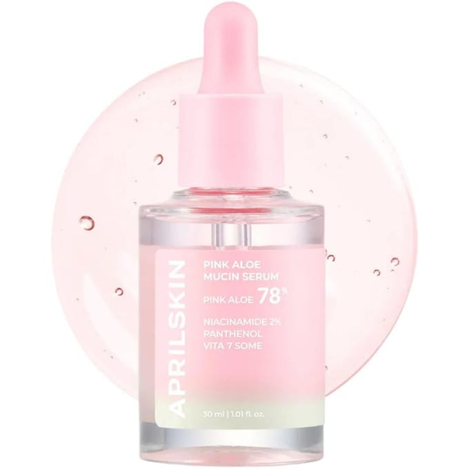 APRILSKIN - Pink Aloe Mucin Serum - Gezichtsserum