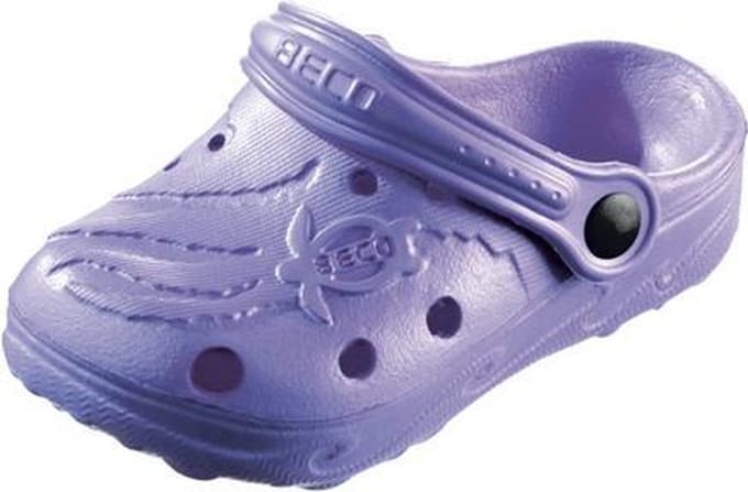 BECO Tuinklomp/Clogs - Lila - Junior - Maat 30