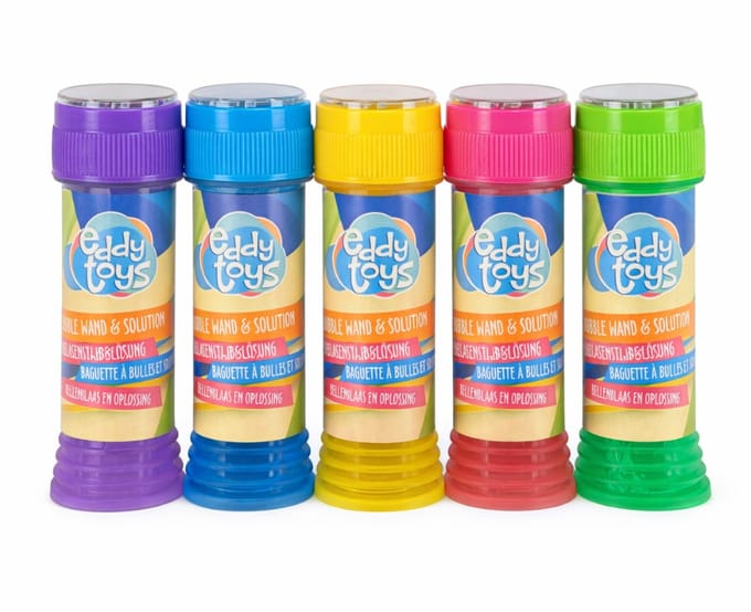 Bubble Wand & Solution 5pc