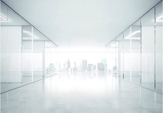 Fotobehang - White City.