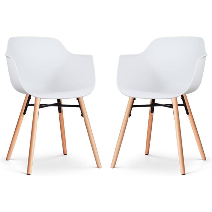 Set van 2 eetkamerstoelen Nena-Puk | Nolon