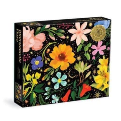 Intergalactic Flora 1000 Piece Foil Puzzle - Galison