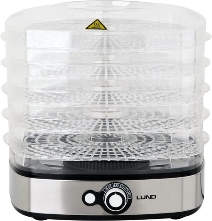 LUND Voedseldroger - 5 laags - 35 tot 70 graden - 500W