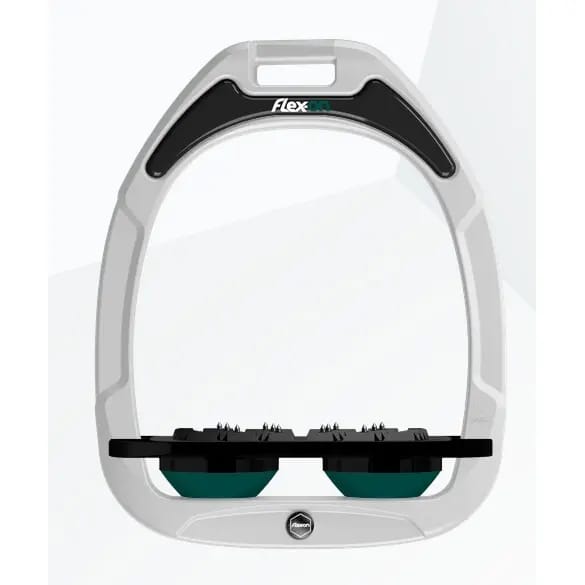 Ingeloste Grepen Wit/Zwart/Groen Flex-On Green Composite