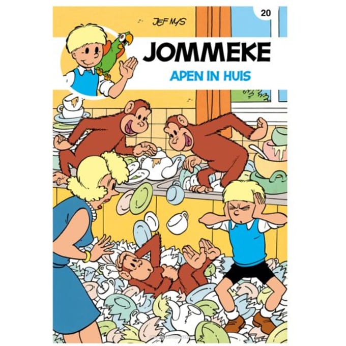 Apen In Huis - Jommeke