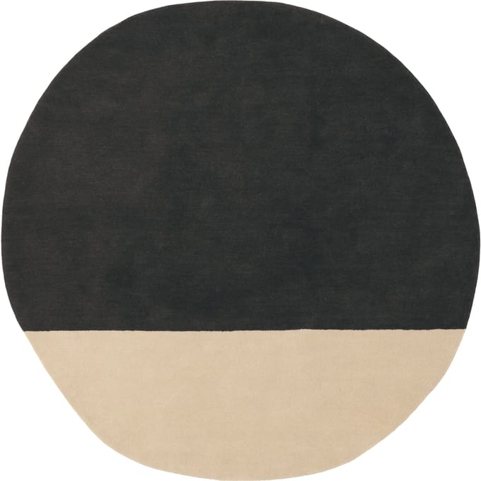 Nanimarquina Parels vloerkleed - black - 150 x 148 cm