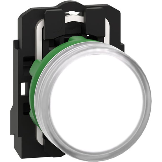 Schneider Electric XB5AVB1 Witte LED Pilootlamp 24V IP66 - XB5AVB1