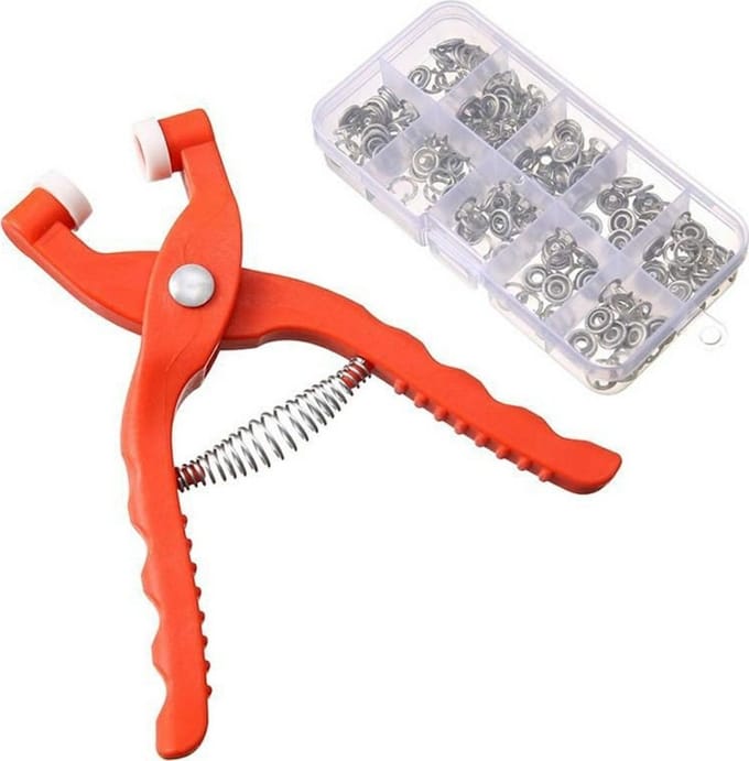 Drukknoop set - 50 stuks - Met tang