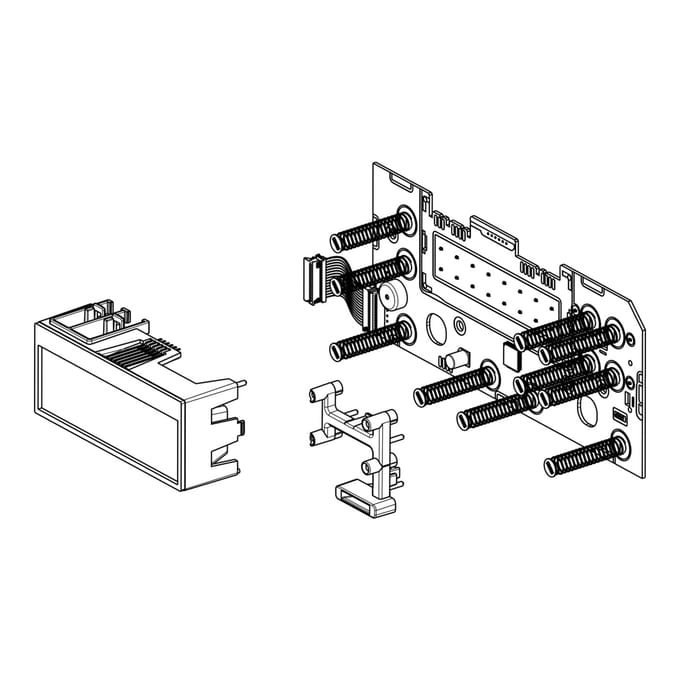 AEG gebruikersinterface-bord, set, TC2,TIR 1086778493
