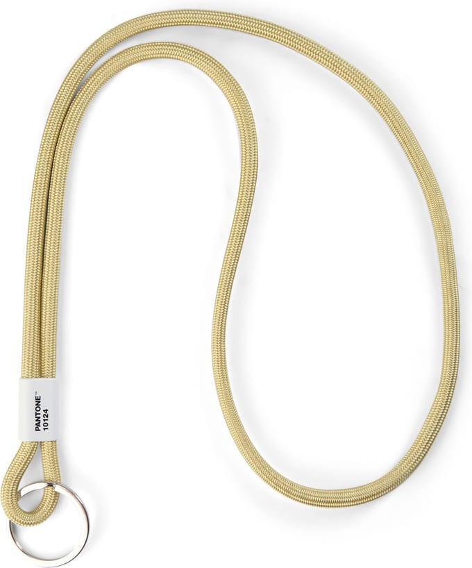 Copenhagen Design - Sleutelhanger Groot - Gold 10124 - Nylon - Goud