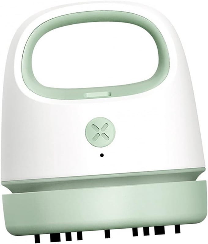 Tafelstofzuiger - Mini Stofzuiger - Bureau Schoonmaken - USB Oplaadbaar - 99 x 86 cm - Groen
