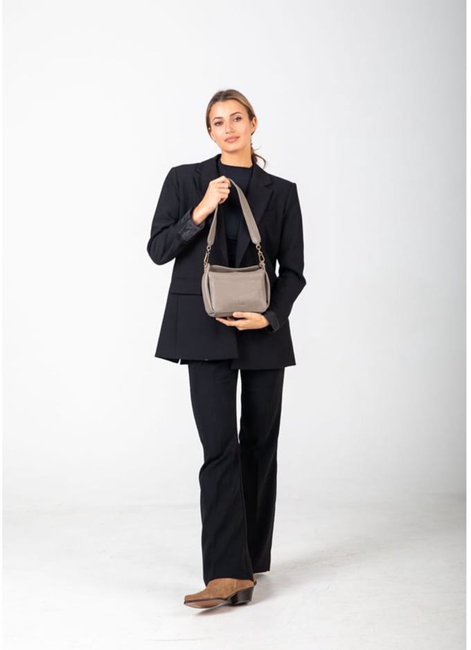 Chabo Bags Lucy Small Shoulder Bag Schoudertas Grijs