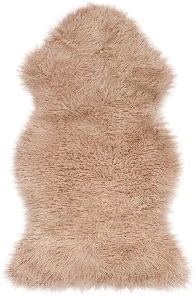 Lavandoux - Imitatie Schapenvacht - 58 x 99 cm - Beige