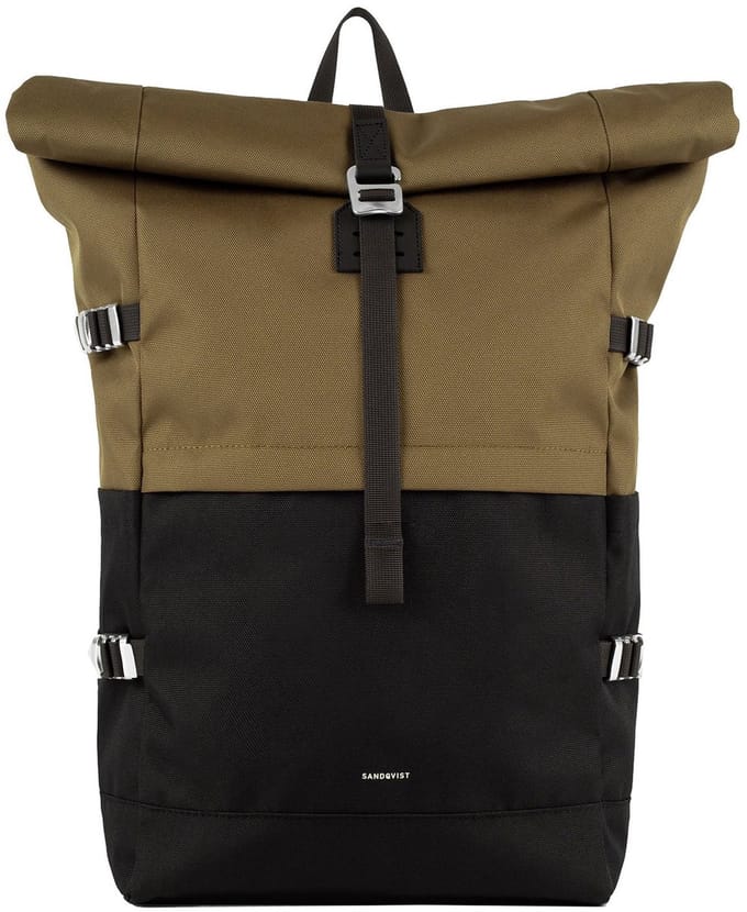 Sandqvist Icon Rolltop - Rugzak L 16 65 cm erw. (multi olive)