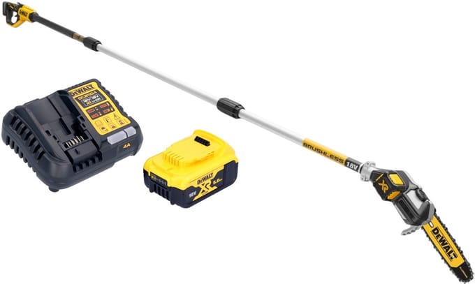 DeWalt DCMPS 567 P1 accu 18 V borstelloos + 1x accu 5.0 Ah + lader