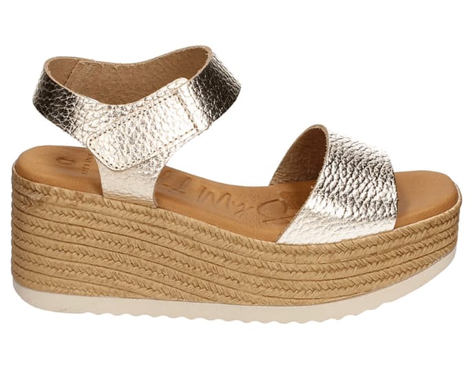 Oh! My Sandals Dames Sandaal Brons | Goud | Maat: 36