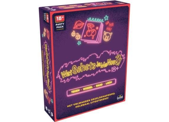 Goliath Wat Schets Je Me Nou 18+ - Partyspel - Tekenspel - Raadspel
