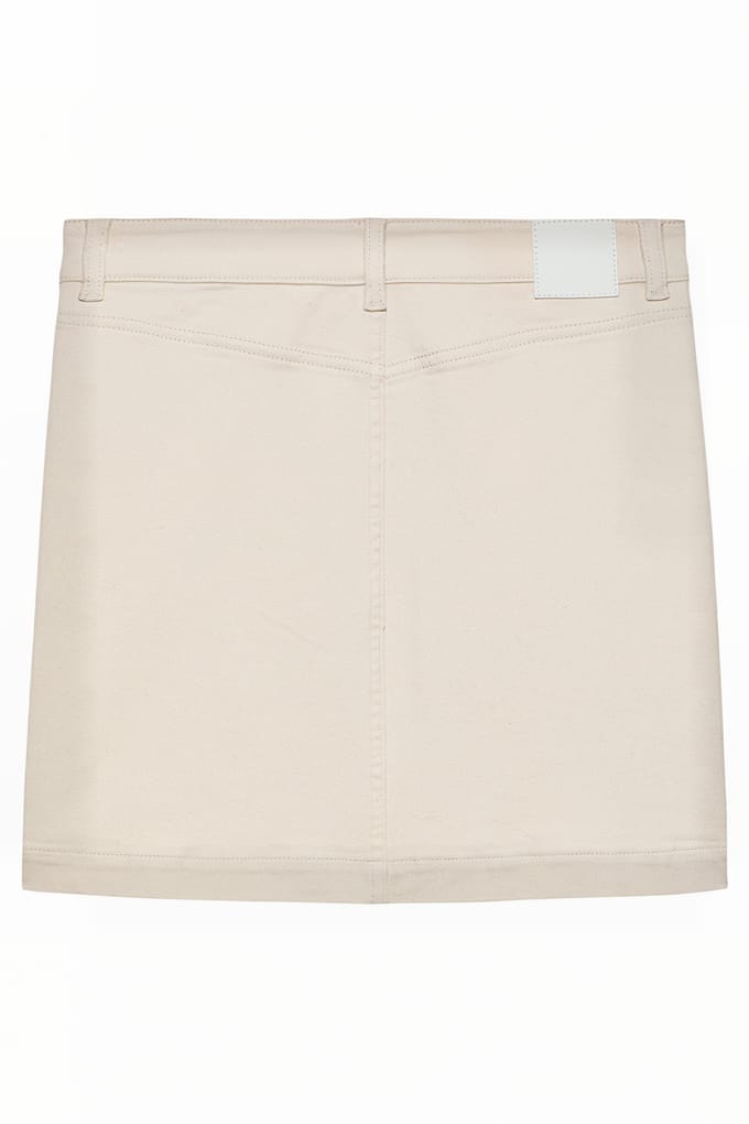 Catwalk Junkie Laced Skirt Ecru Maat: 34 | Spijkerrokken Outlet | Dames | Beige