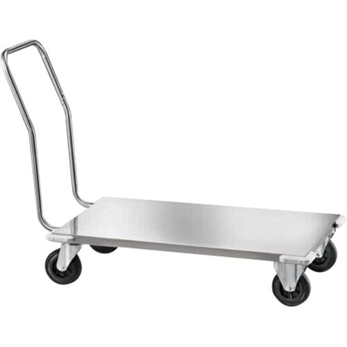 GGM Gastro Transportwagen - voor vaatwaskorven - 610x1220mm zilver