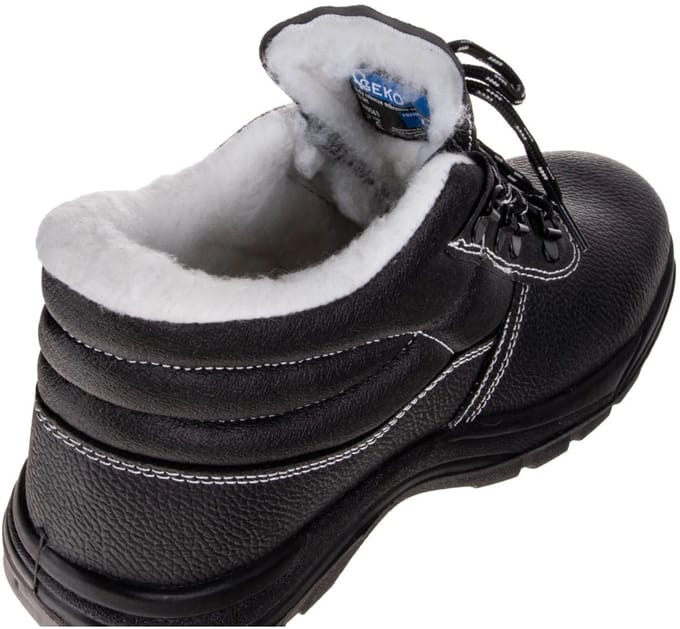 GEKO Isolerende veiligheidsschoenen - S3 - Antislip - Zwart - Maat 39