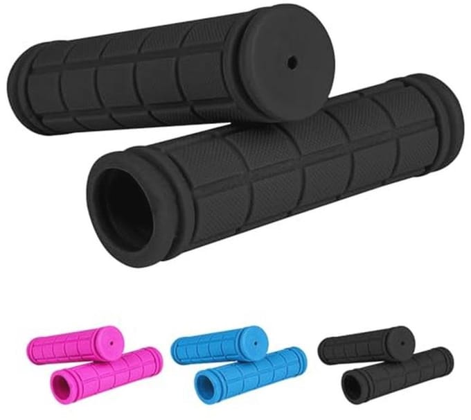 Antislip Kinderfietshandgrepen voor Scooters en Driewielers – 22 mm Rubberen Handvatten