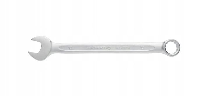 HOGERT Ring- en dopsleutel CrV-staal, 13 mm, DIN 3113