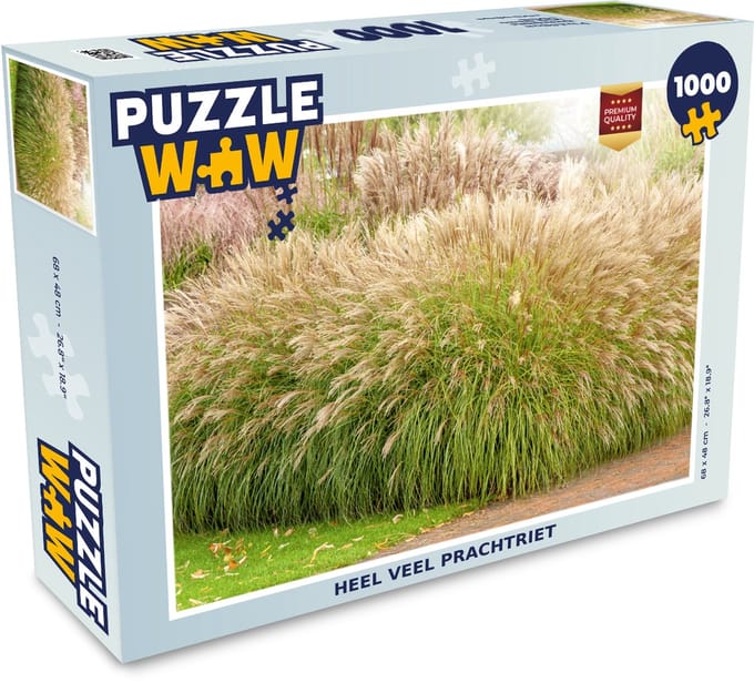 Puzzel Heel veel prachtriet - Legpuzzel - Puzzel 1000 stukjes volwassenen