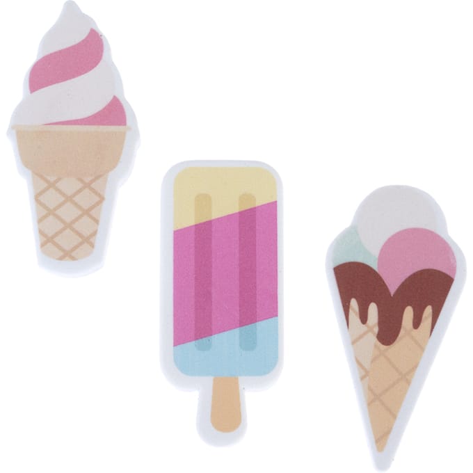 TIAKI Drijvend Kattenspeelgoed Ice-Cream Set van drie stuks
