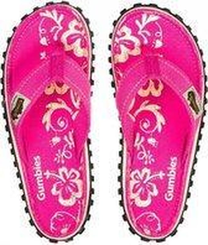 GUMBIES PINK HIBISCUS MAAT 36/3 WOMEN