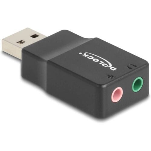 Delock 66634 2.0 Externe geluidskaart