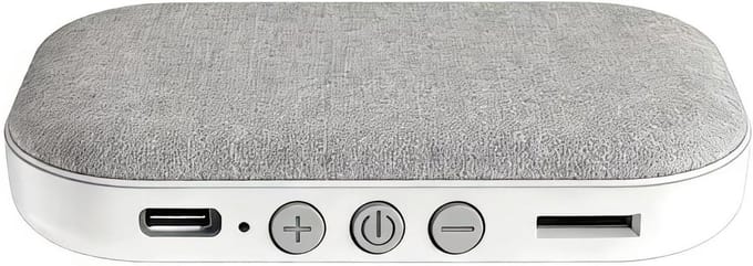 Kussenluidspreker - Slaap speaker - Ontspannen slapen - Botgeleiding technologie - 115 cm - Zwart