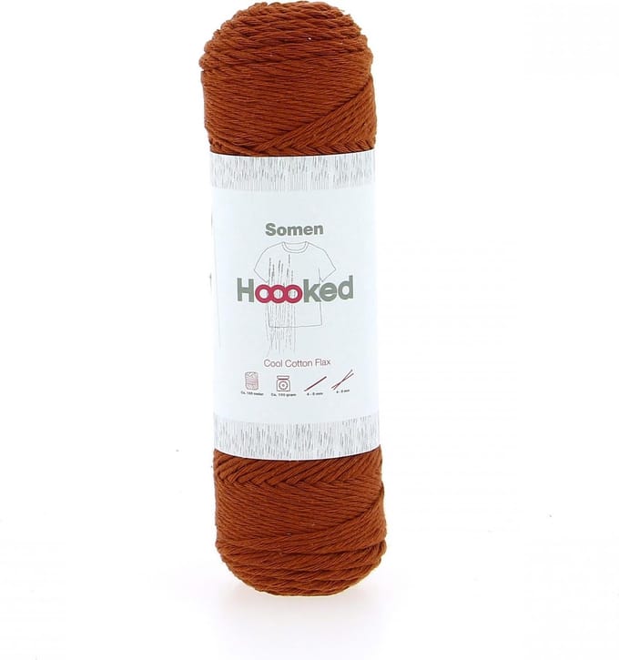 Hoooked Somen Zucca 100g. - gerecycled katoen/linnen garen