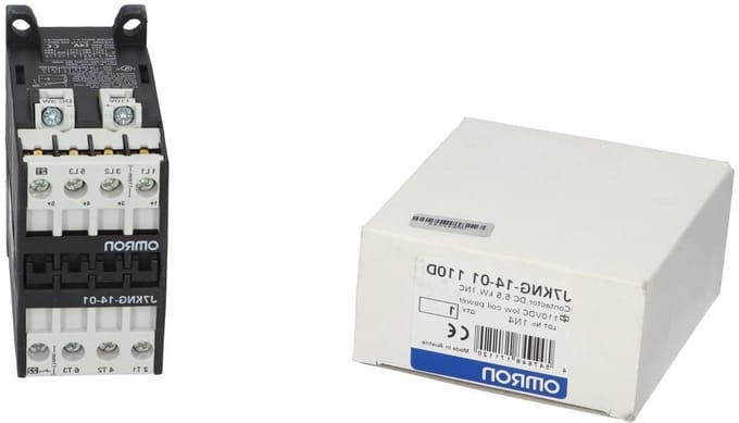Magneetschakelaar - Contactor - Industriële besturing - 5 Kw vermogen - 21 x 15 x 10 cm - Grijs