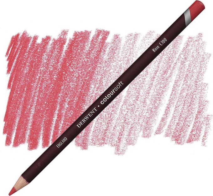 Derwent Coloursoft potlood Rose C100