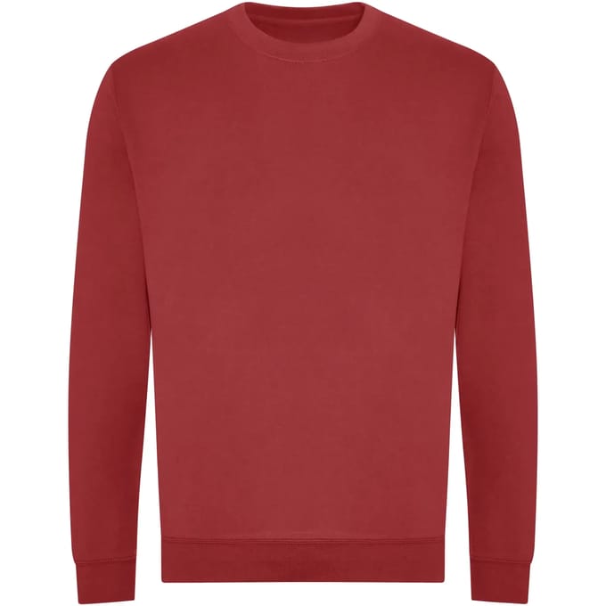 Just Hoods - Organic Sweater - Fire Red maat M
