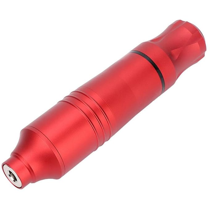 Machine à Tatouer Professionnelle Aiguille Courte Liner Shader Moteur Machine Rotative à Tatouer Rouge rouge