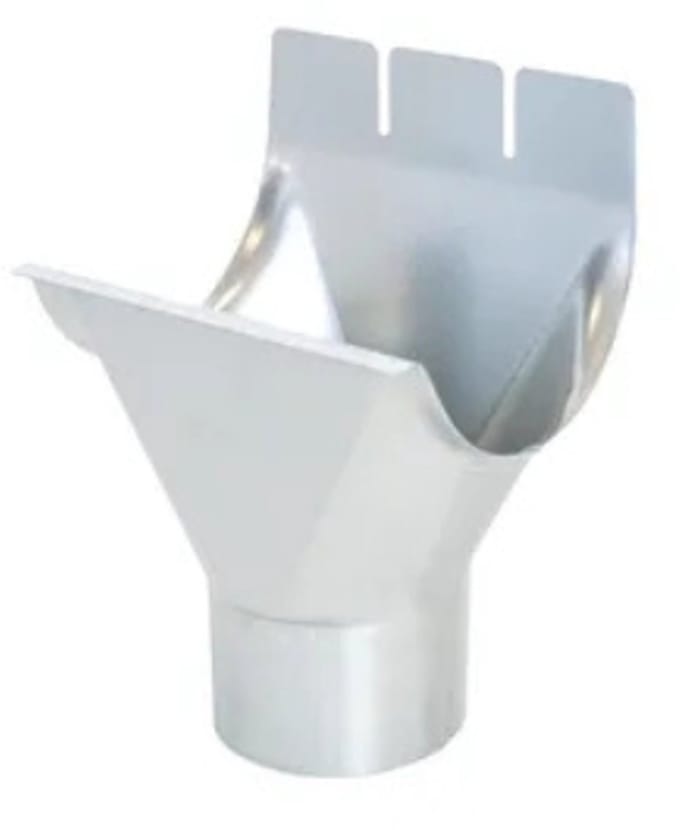 Bilka dakgootuitloop - 150 - 100 mm - Magnelis ongecoat