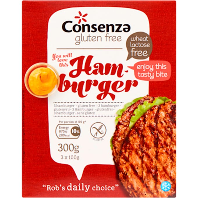 Glutenvrij hamburgers