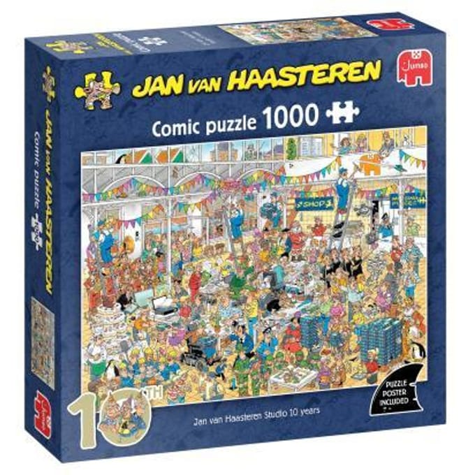 Jumbo JvH Studio 10 jaar 1000st Volwassenen puzzels