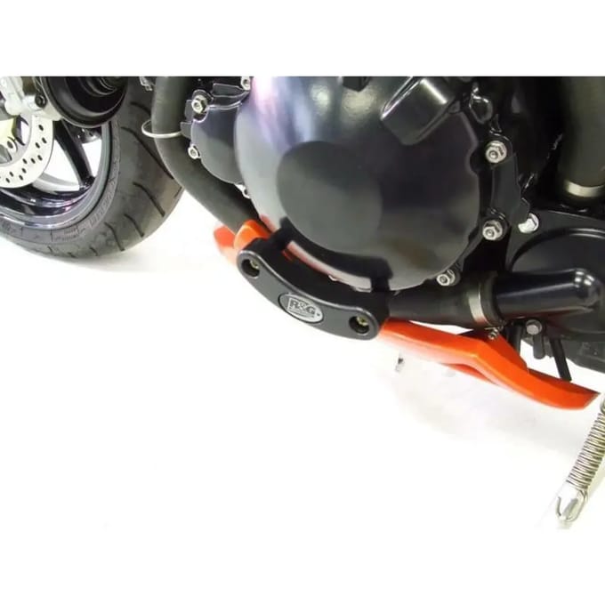 Couvre-carter motor links slider links R&G Racing Speed Triple 1050 '05-08