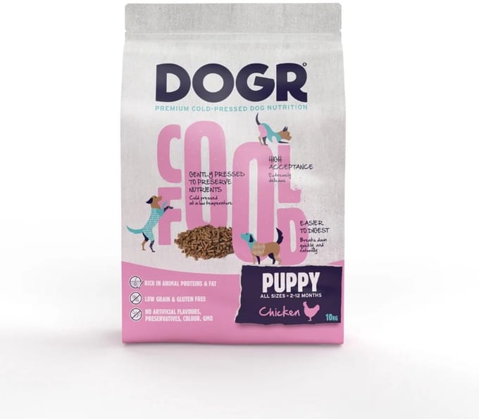 Dogr Puppy Chicken Koudgeperste Brok 10Kg