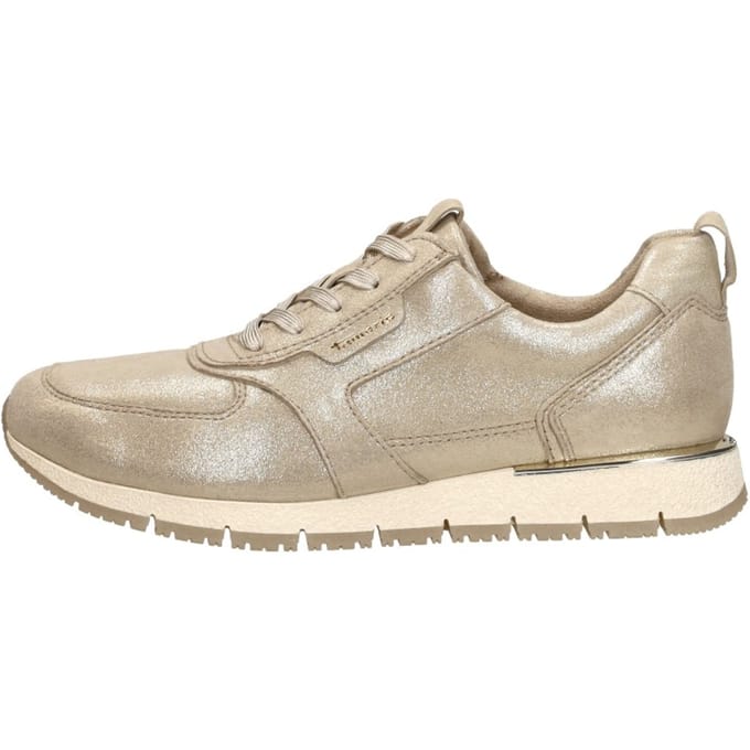 Tamaris - Sneakers Laag Goudkleur 39