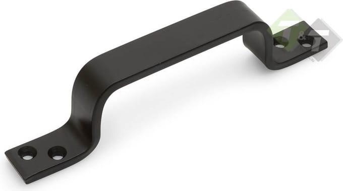Handgreep 140 mm, Meubelgreep Zwart, Verzinkt