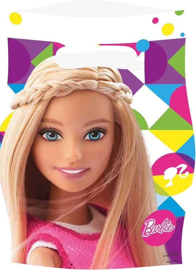 Barbie Uitdeelzakjes Sparkle 23cm 8st