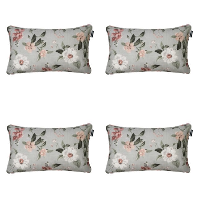 Madison - Sierkussen Julliete - Multikleur - 30x50x10cm - Set van 4