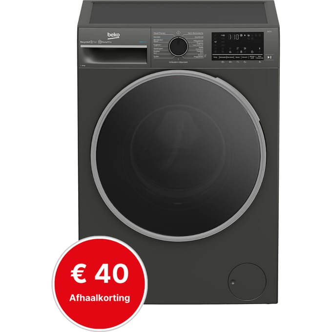 BEKO B3WFT510415M Wasmachine (10 kg, A)   DUITSTALIG FRONTPANEEL