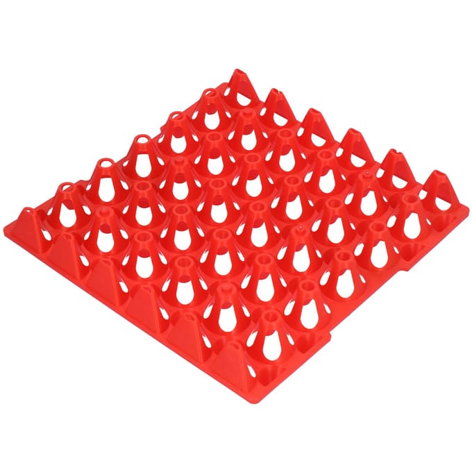 5 STUKS Plastic Eierdozen 30 Vakken Eierkratten Houder Tray voor Opslag Transport Thuis Boerderijbenodigdheden rood