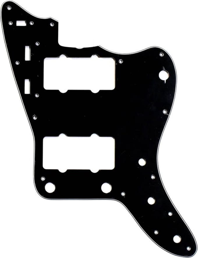 Allparts PG0582033 pickguard for USA Jazzmaster, black