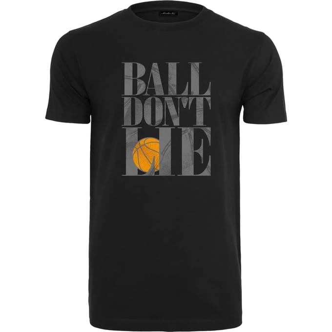 Mister Tee - Ball Don't Lie Heren T-shirt - L - Zwart